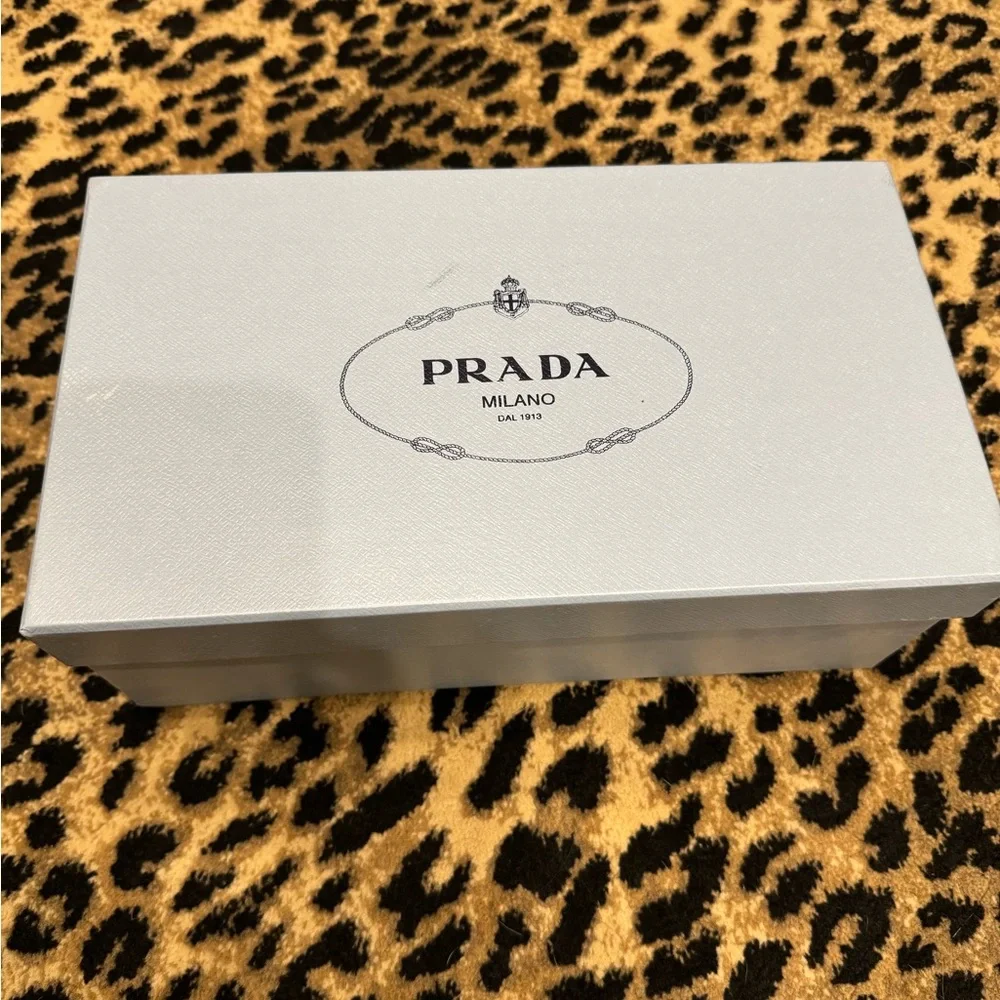 New Prada Black Velvet thong flip-flops Size 40.5 (US 10.5) - Picture 13 of 14
